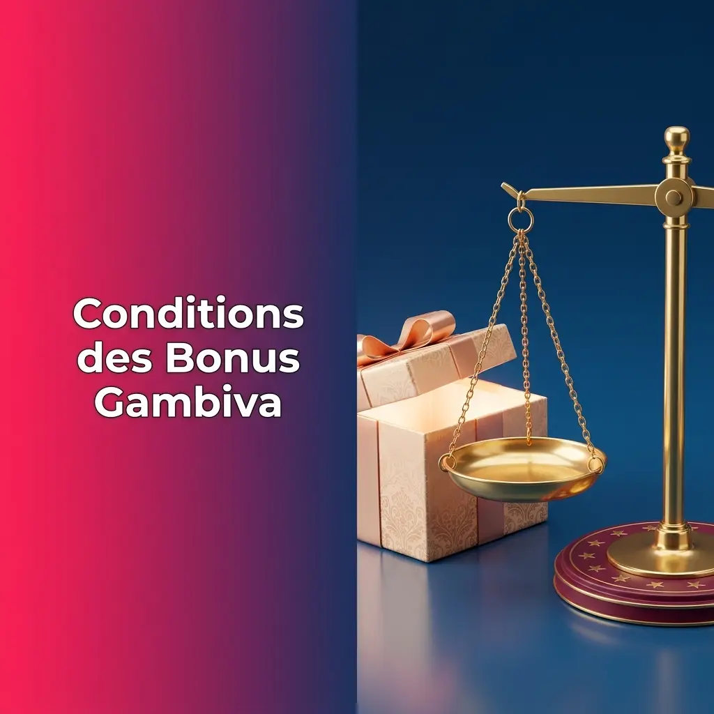 Conditions des bonus Gambiva : mises requises, dépôt minimum, validité et règles de retrait pour casino et paris sportifs