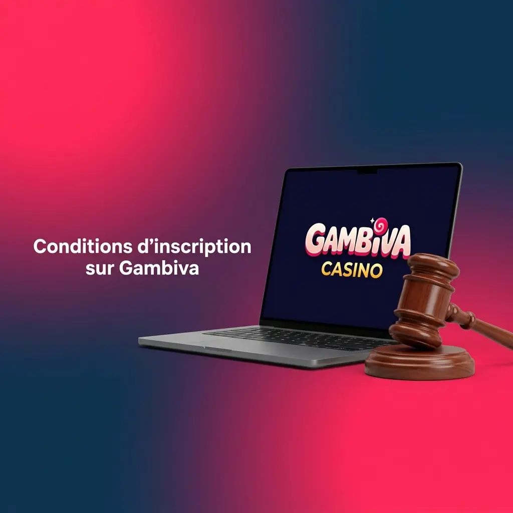 Conditions d'inscription sur Gambiva : âge minimum 18 ans, un compte par personne, vérification KYC obligatoire