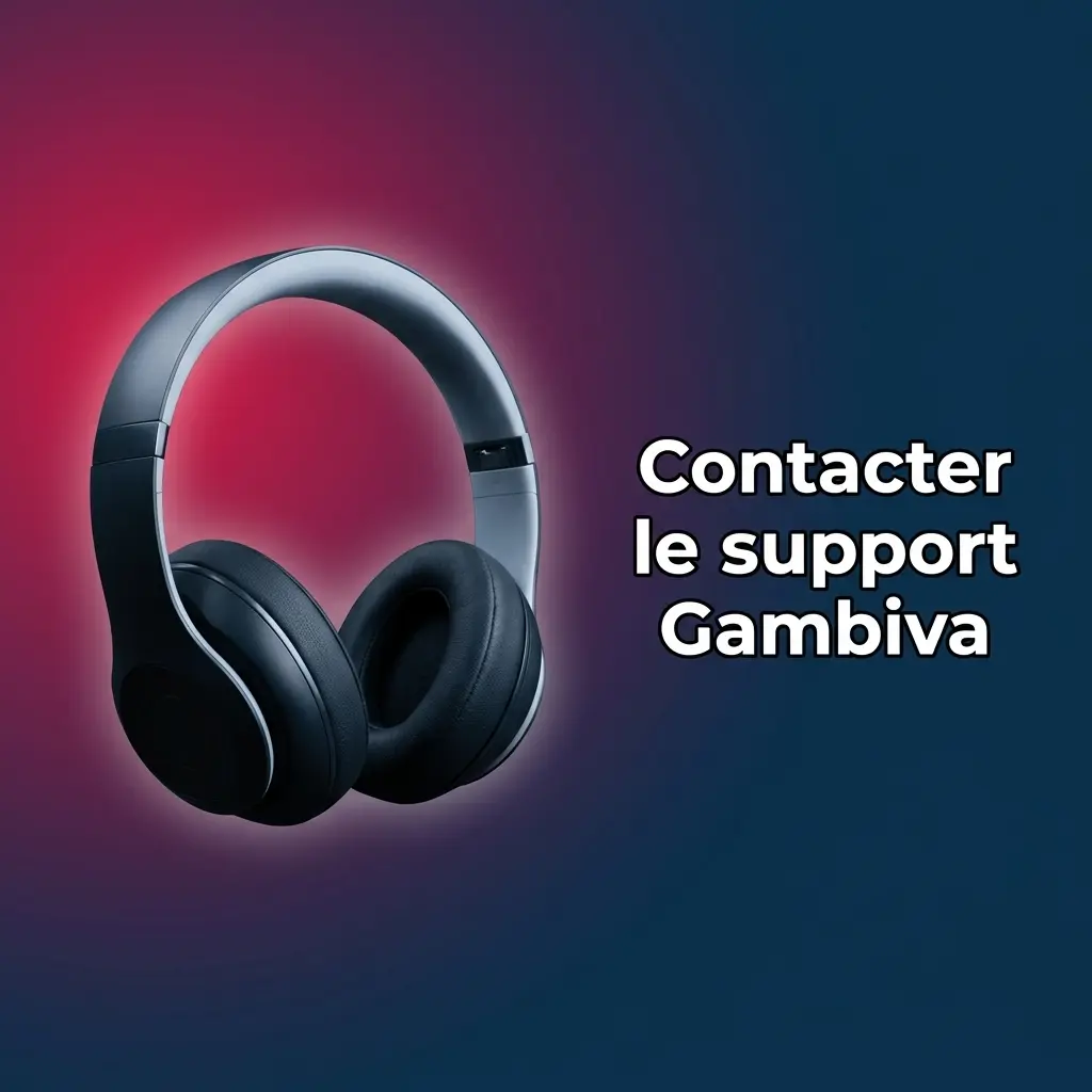 Équipe support Gambiva disponible 24h/24 via chat en direct, e-mail et formulaire de contact pour dépôts