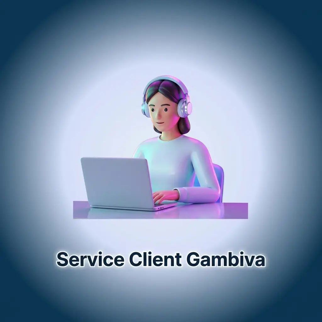Service client Gambiva : chat 24h/24, e-mail et FAQ pour résoudre vos problèmes de retrait rapidement.
